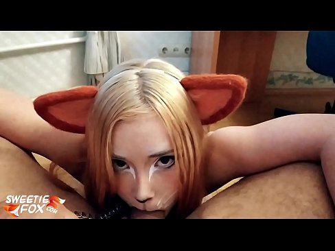 ❤️ Kitsune ਉਸ ਦੇ ਮੂੰਹ ਵਿੱਚ ਡਿਕ ਅਤੇ ਕਮ ਨਿਗਲ ❤ ਸੈਕਸ ❌